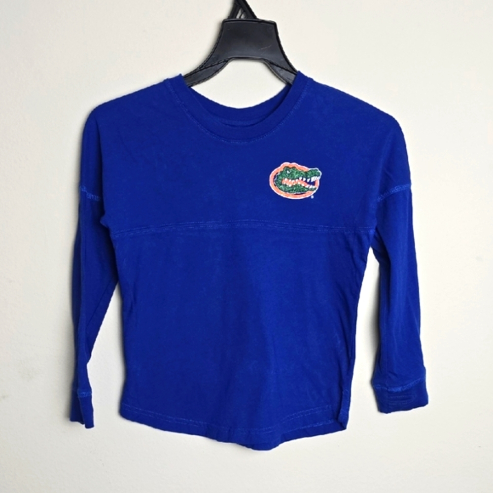 Florida Gators Girl Colosseum Blue Long Sleeve Tee
